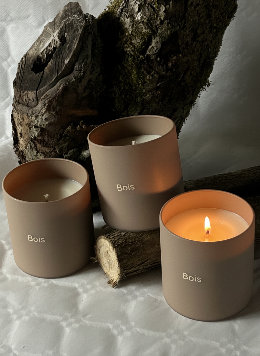 Bougie Bois Moyen– 360 ml